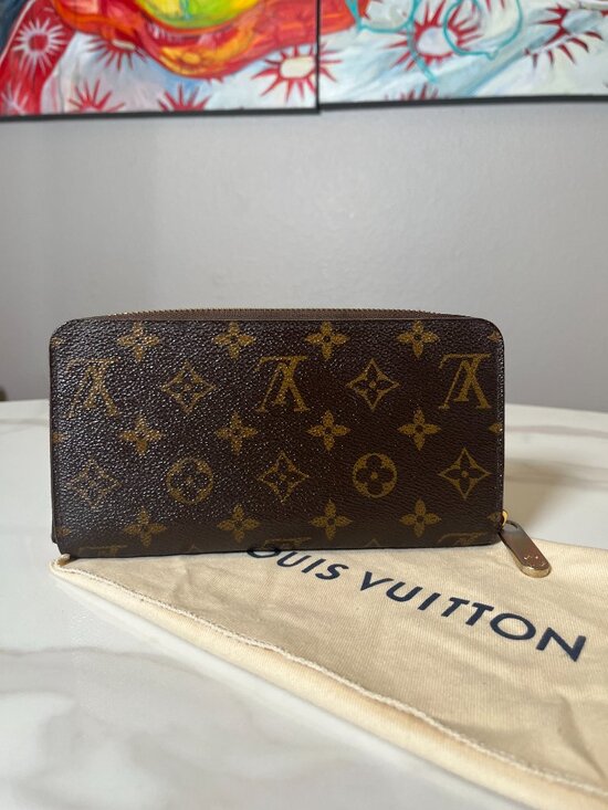 Louis Vuitton Handbags - Louis Vuitton Monogram Zippy Wallet Zip Around + Dust Bag
